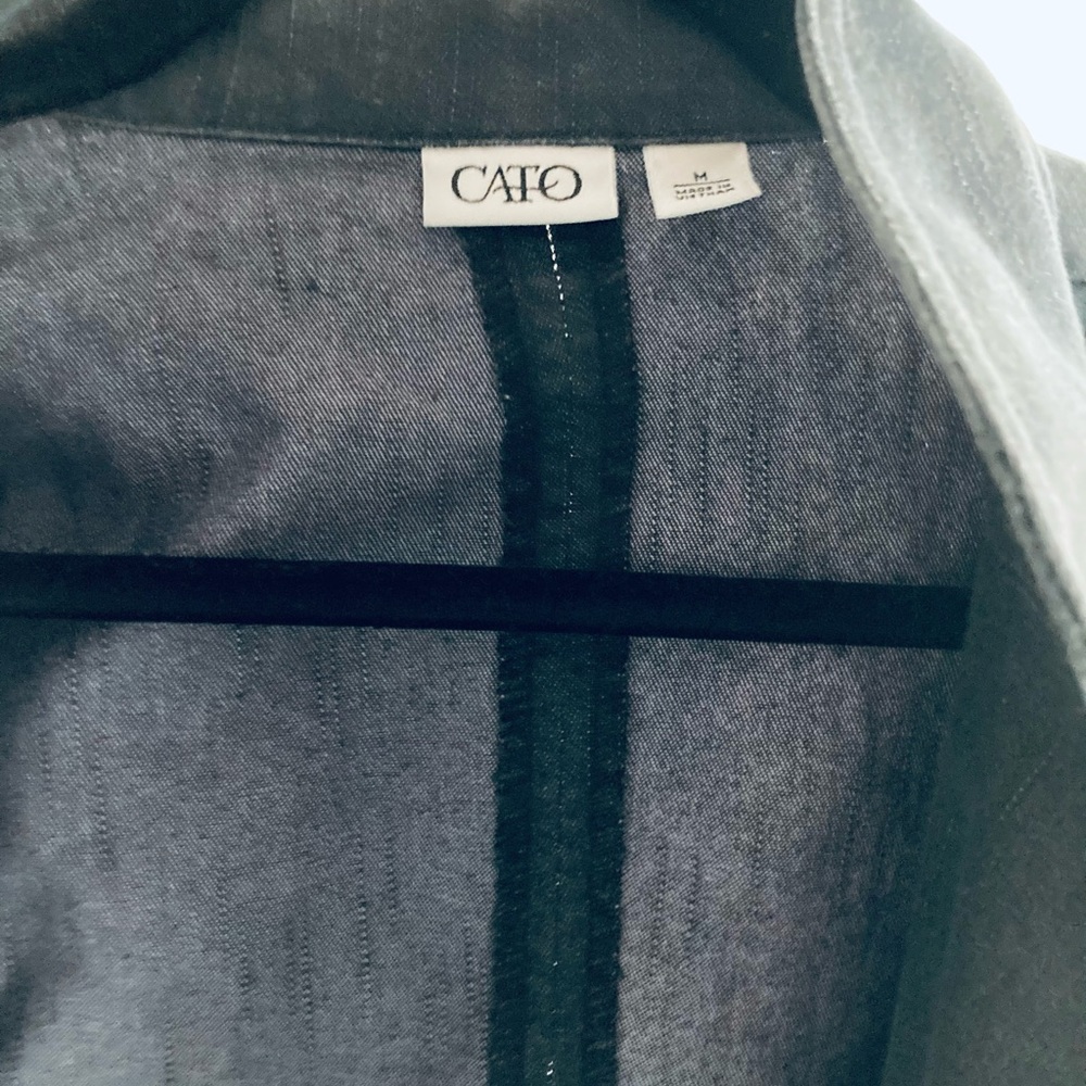 Dark Gray/Blue Blazer - Picture 5 of 6